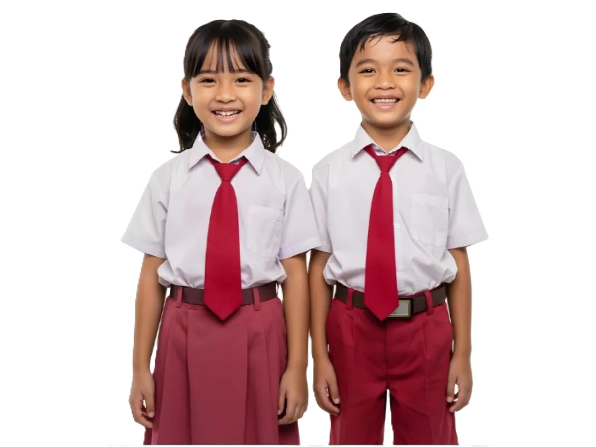 Ilustrasi siswa SD untuk Paket A